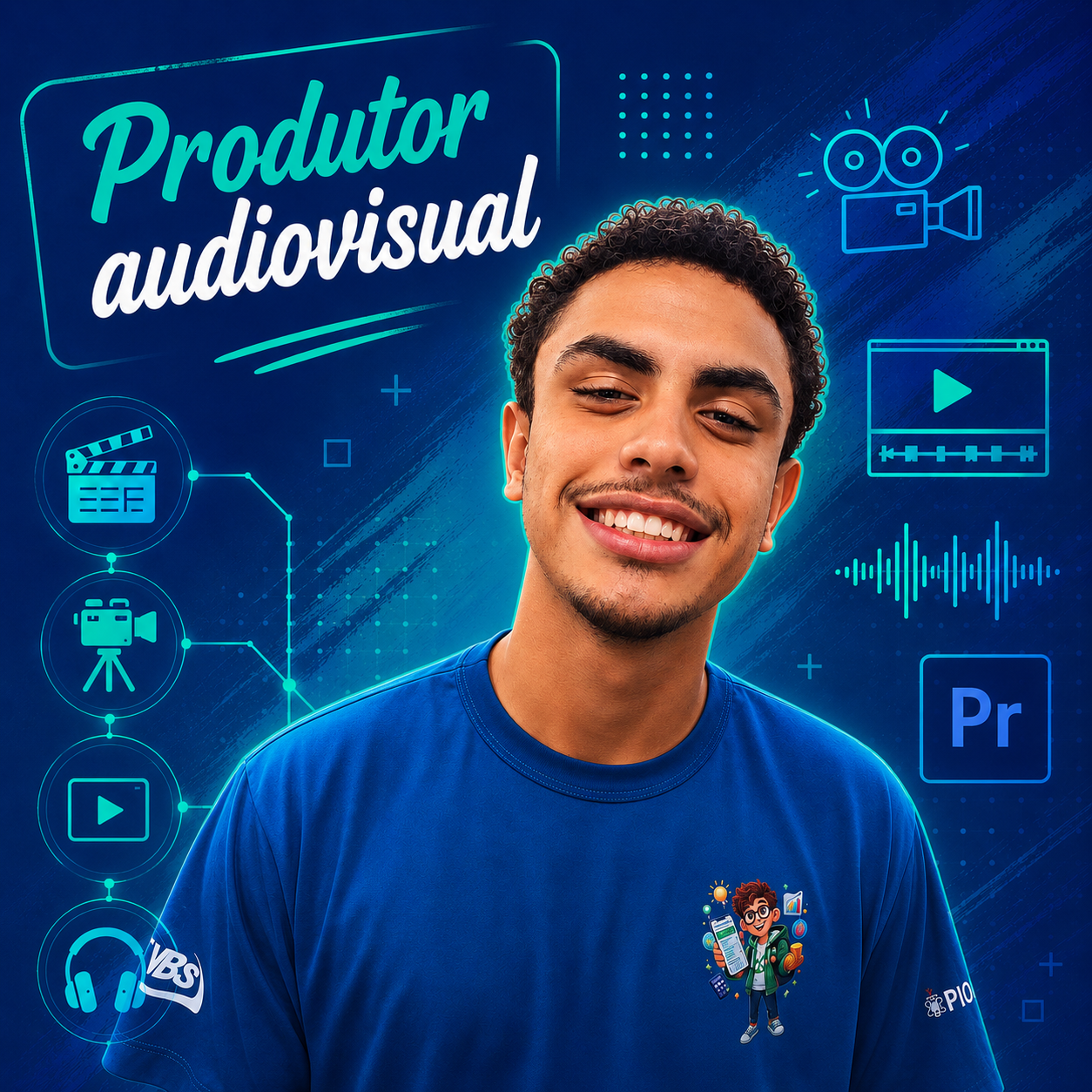 Foto do produtor audiovisual